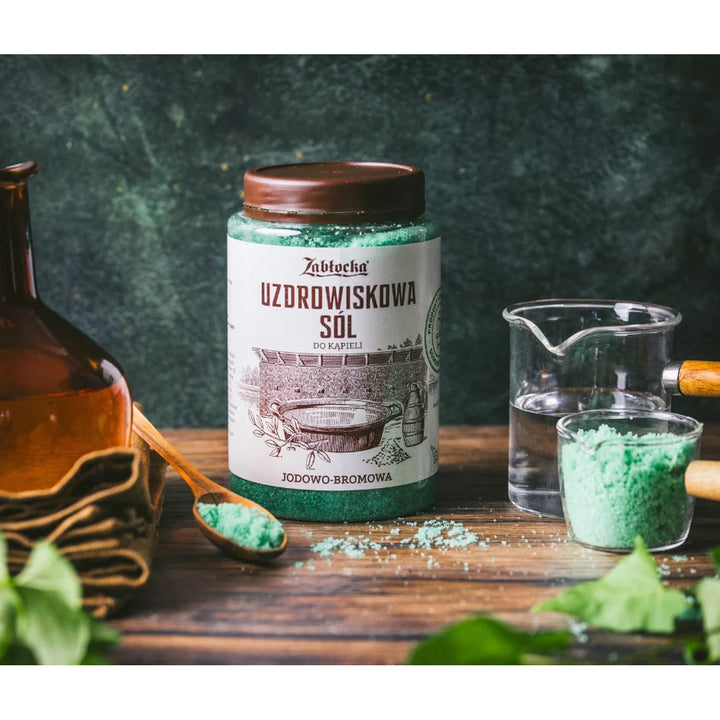 Sale termale Zablocka, iodio-bromo, per bagni, 1,2 kg