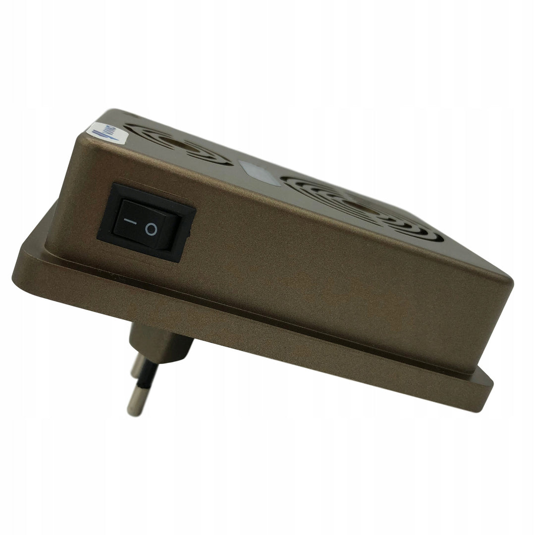 Roditore, martora, repellente per topi Viano, generatore di ultrasuoni, radar, due altoparlanti, Duo Gold