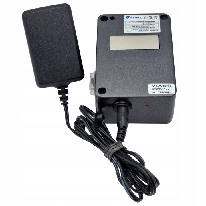 Dissuasore per roditori senza fili, martora, repellente per topi Viano, batteria integrata da 4000mAh, grande cicalino, ODA1
