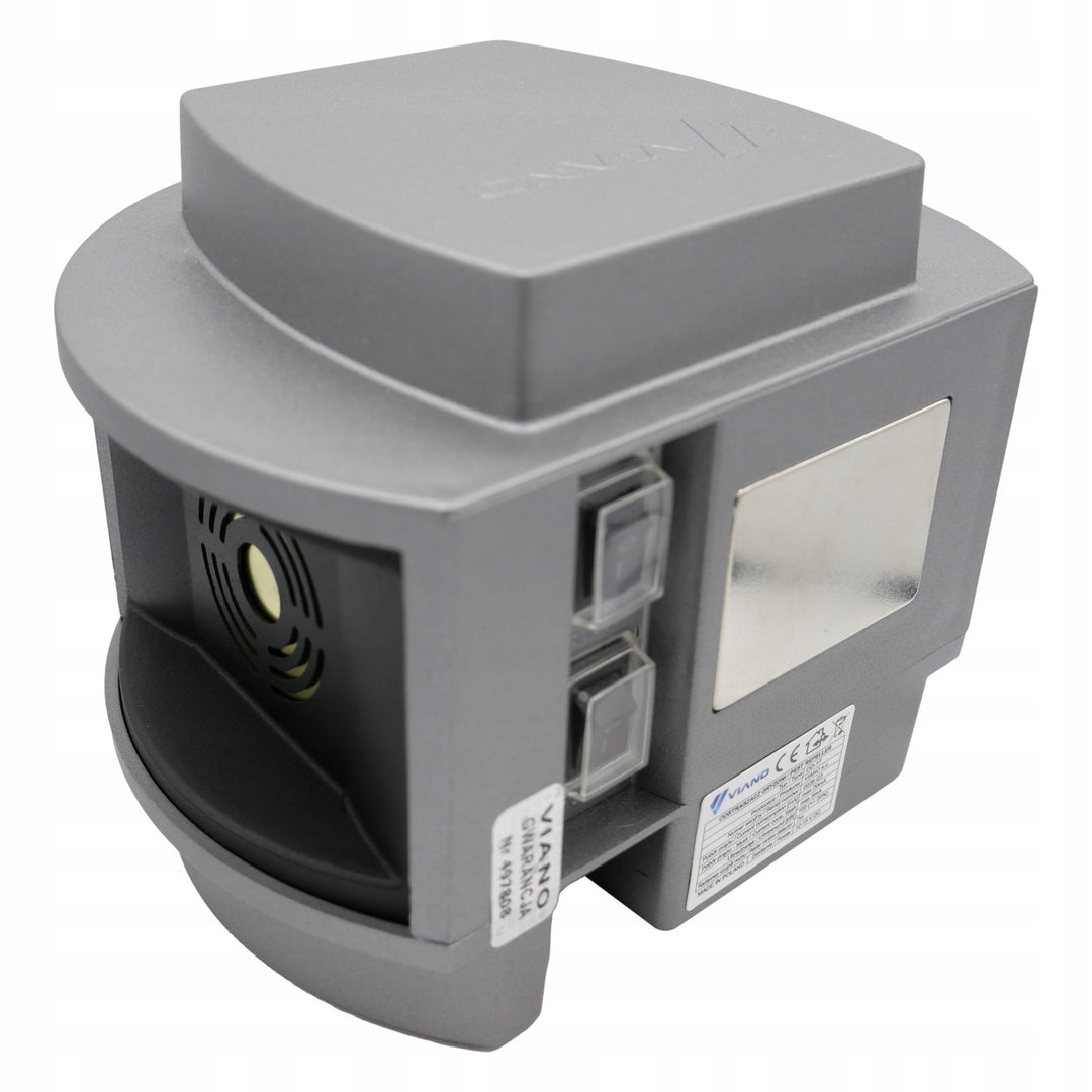 Repellente per roditori, repellente per martore, repellente per topi Viano, generatore di ultrasuoni, pannello stroboscopico, tre altoparlanti, Trio-Strob