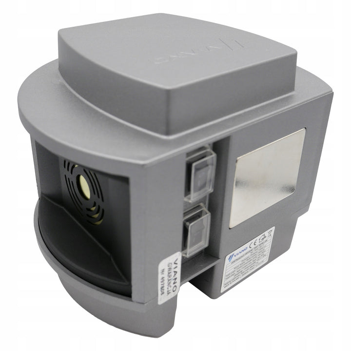 Repellente per roditori, repellente per martore, repellente per topi Viano, generatore di ultrasuoni, pannello stroboscopico, tre altoparlanti, Trio-Strob