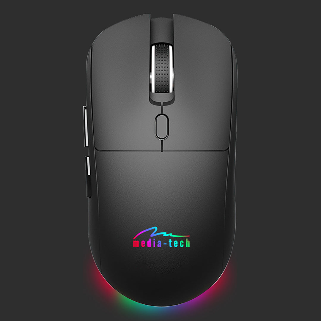 Mouse wireless 2 in 1 (BT/RF) silenzioso e ricaricabile MT1124, Media-Tech
