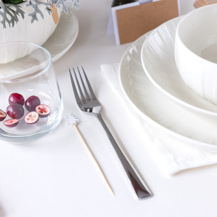 Set di posate per 6 persone Siena 24 pezzi Confezione regalo AMBITION