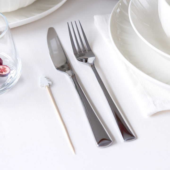 Set di posate per 12 persone Siena 60 pezzi Confezione regalo AMBITION