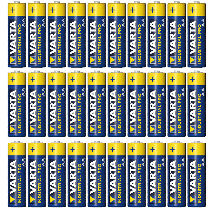 30x R-06 LR6 AA 1,5V batteria alcalina Varta Industrial 4006