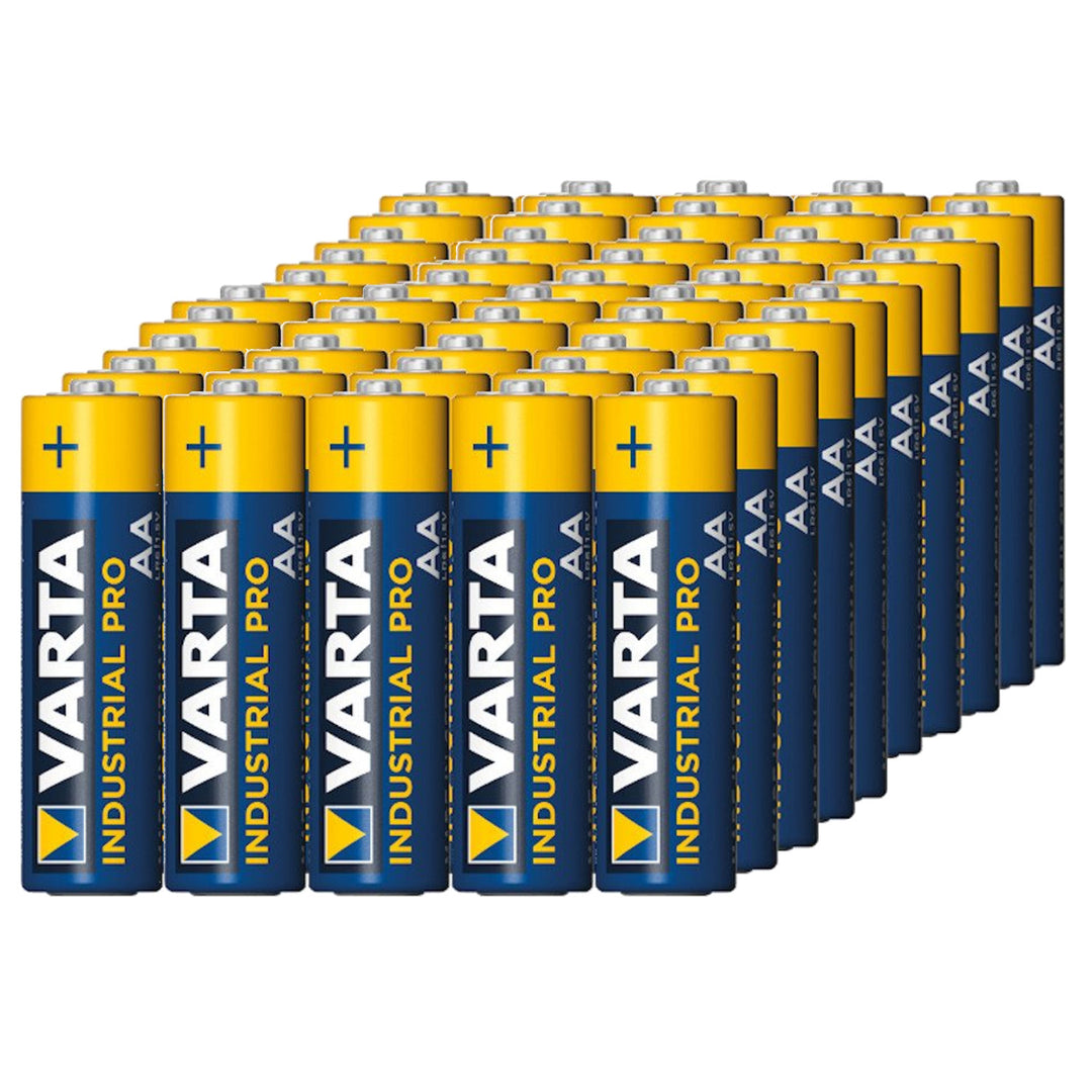 50x R-06 LR6 AA 1,5V batteria alcalina Varta Industrial 4006