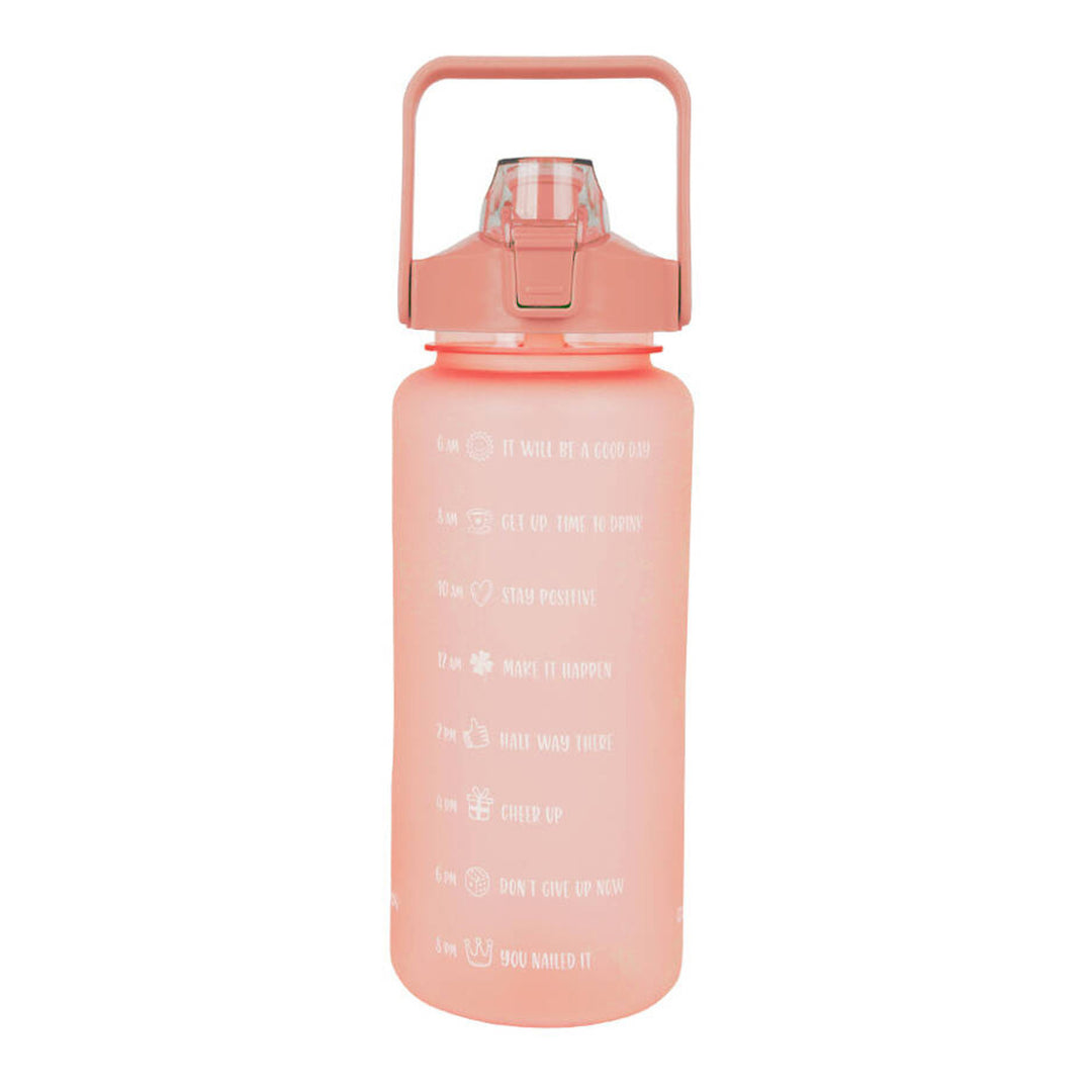Bottiglia Coolpack, 2000 ml, PETG, color pesca pastello, Cancan Z25028