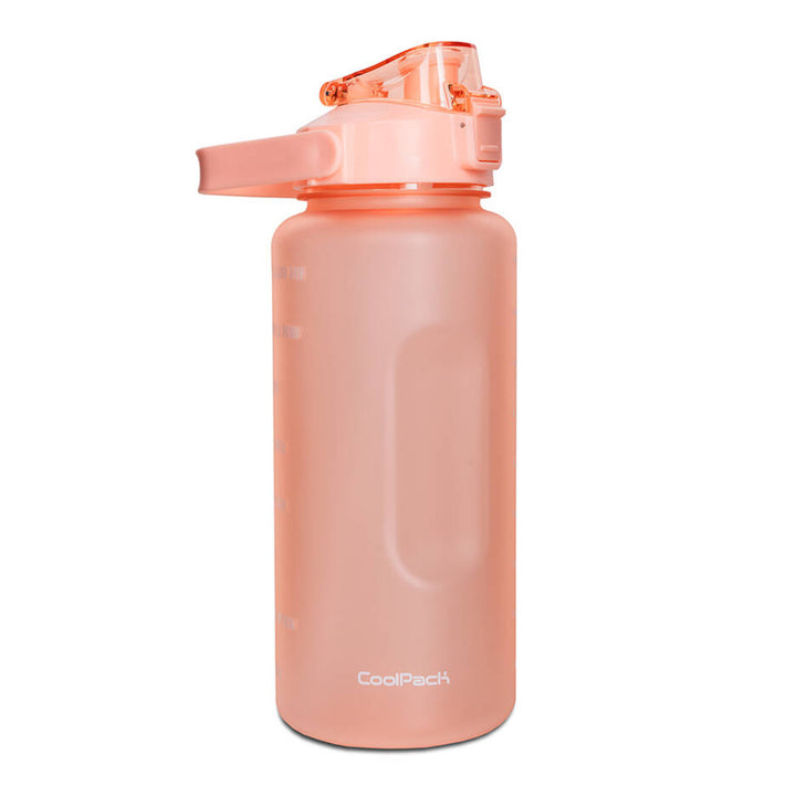 Bottiglia Coolpack, 2000 ml, PETG, color pesca pastello, Cancan Z25028