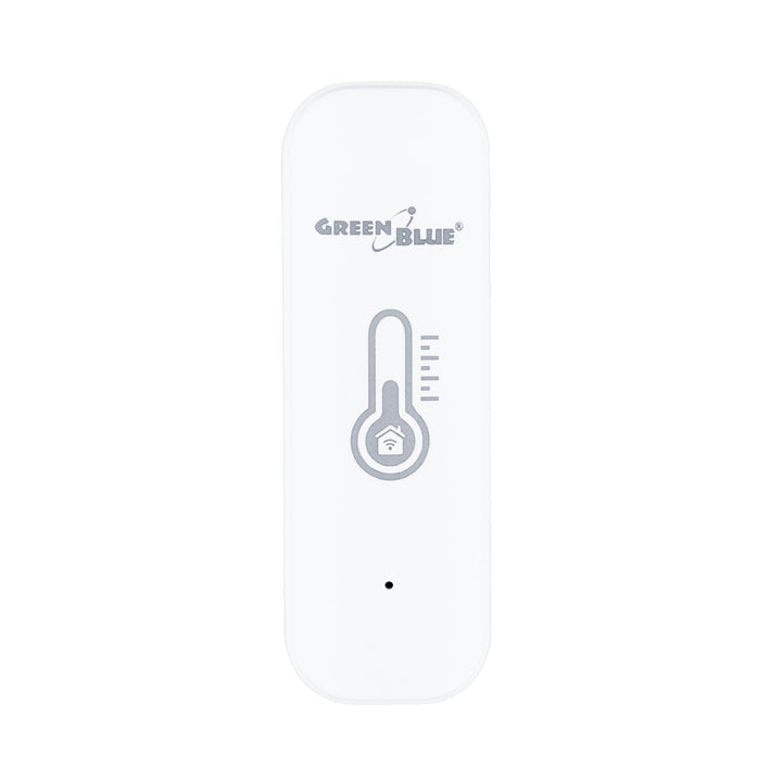 Sensore di temperatura e umidità WiFi GreenBlue, Android/iOS/Alexa/Google Home, 3,0 V CC, LR03x2, GB737