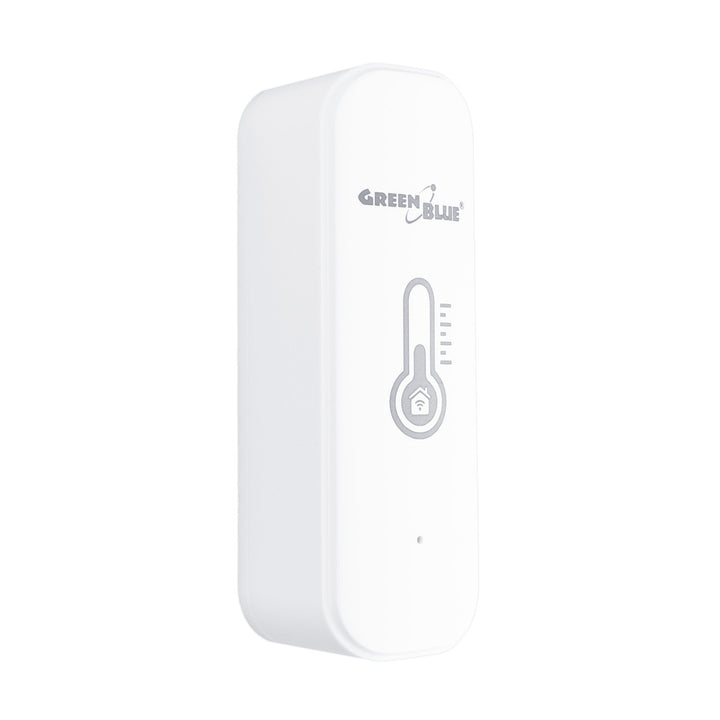 Sensore di temperatura e umidità WiFi GreenBlue, Android/iOS/Alexa/Google Home, 3,0 V CC, LR03x2, GB737