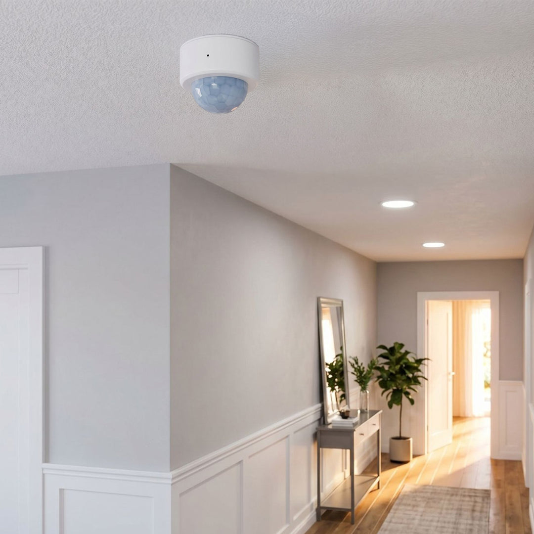 Sensore di movimento wireless Zigbee Tuya GreenBlue, Android/iOS, CR2450 DC 3,0 V, angolo di rilevamento 120° / fino a 8 m, GB740
