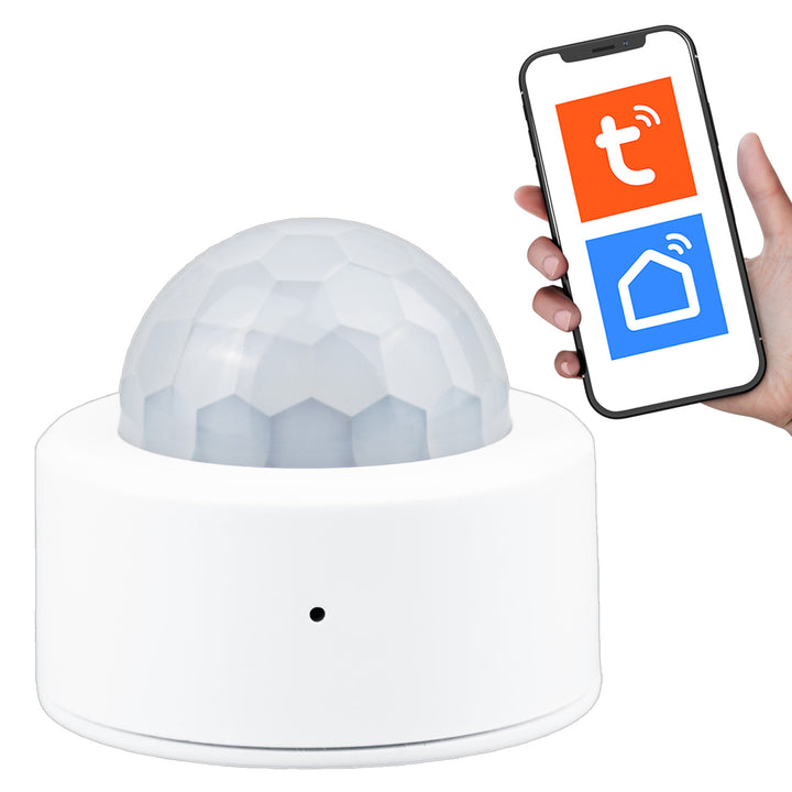 Sensore di movimento wireless Zigbee Tuya GreenBlue, Android/iOS, CR2450 DC 3,0 V, angolo di rilevamento 120° / fino a 8 m, GB740