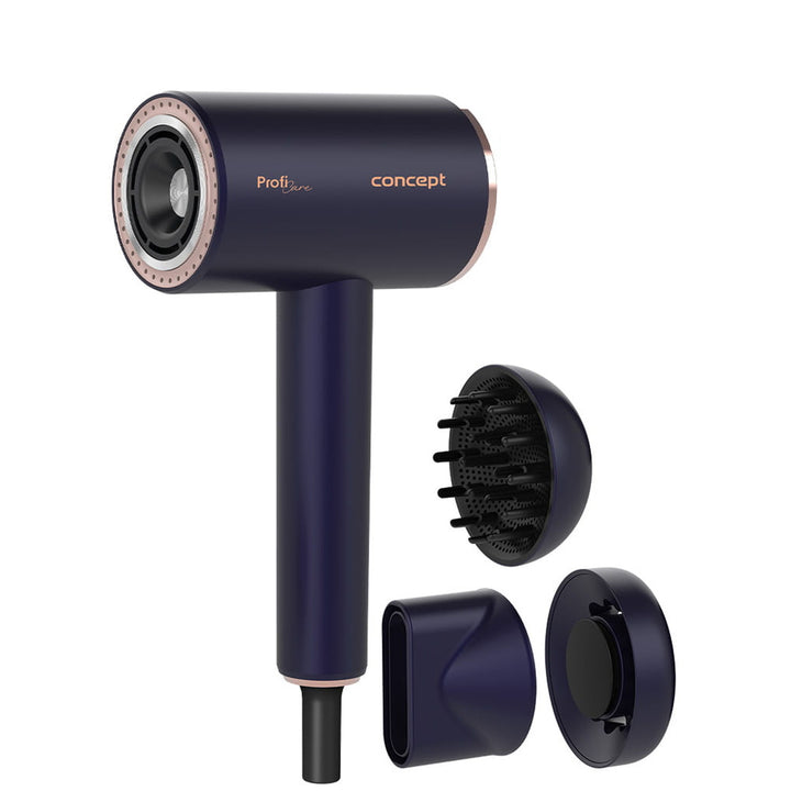 Asciugacapelli Concept ProfiCare, motore BLDC, beccucci magnetici, funzione Oil Therapy, modalità bambini, funzione Cold Mode, VV8100