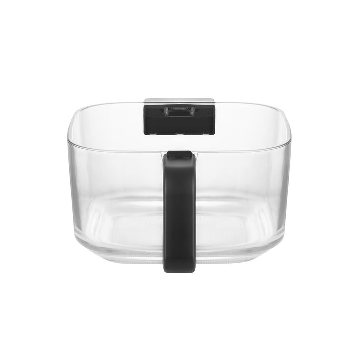 Friggitrice senza olio Concept Glass&Fast, capacità 5,5 L, 7 programmi, display LED touchscreen, modalità di frittura salutare, contenitore in vetro, FR5500