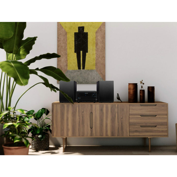 Microtorre Blaupunkt, potenza 45 W, radio FM, presa AUX e connettore USB, Bluetooth, MS14BT