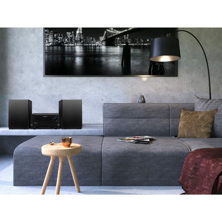 Microtorre Blaupunkt, potenza 45 W, radio FM, presa AUX e connettore USB, Bluetooth, MS14BT