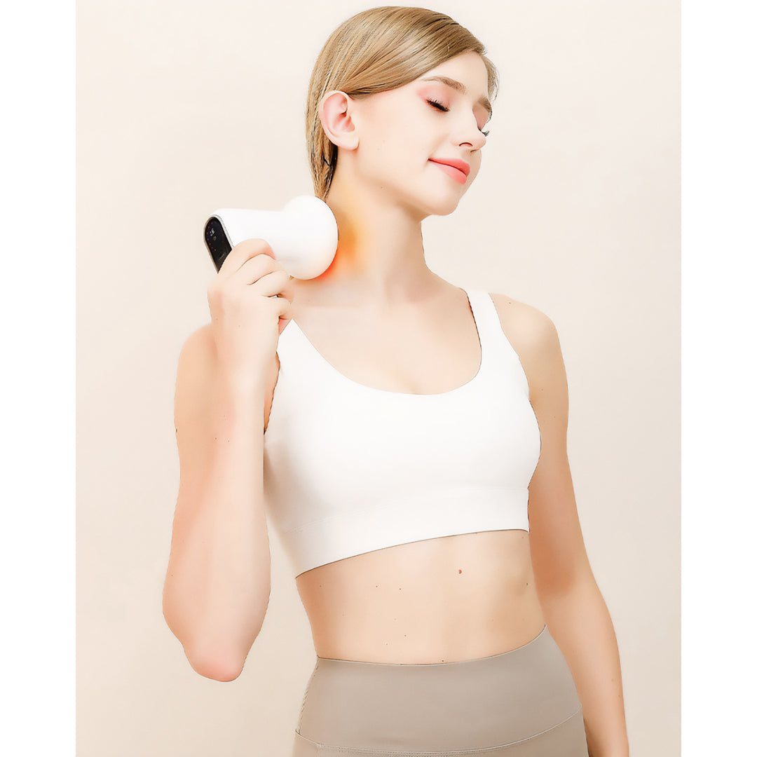 Massaggiatore anticellulite, MEDIA-TECH, pistola massaggiante, 5 testine massaggianti, 6 velocità, MT6536