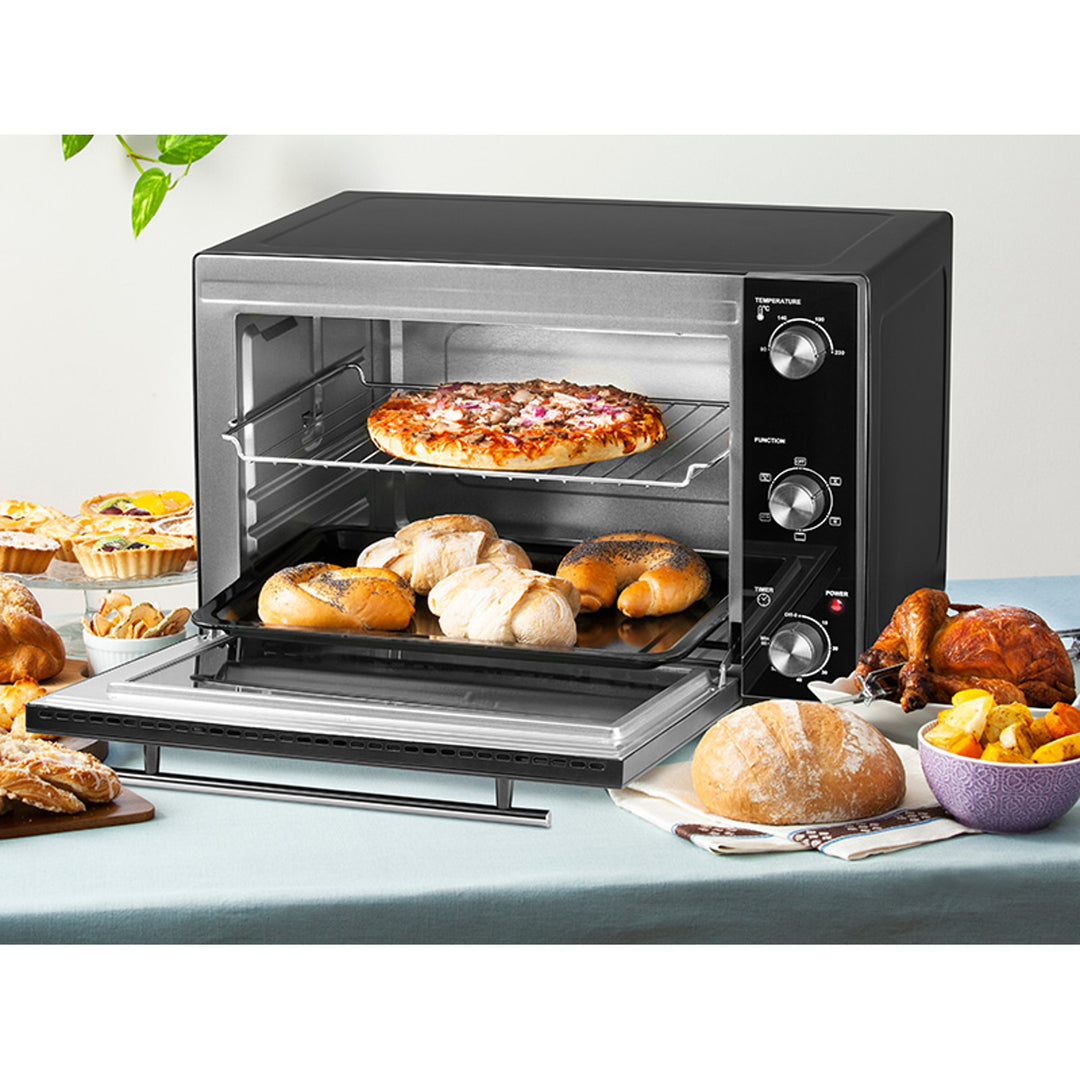 Forno elettrico Lafe, capacità 48 l, potenza 1800 W, ventilazione, HeatMaster