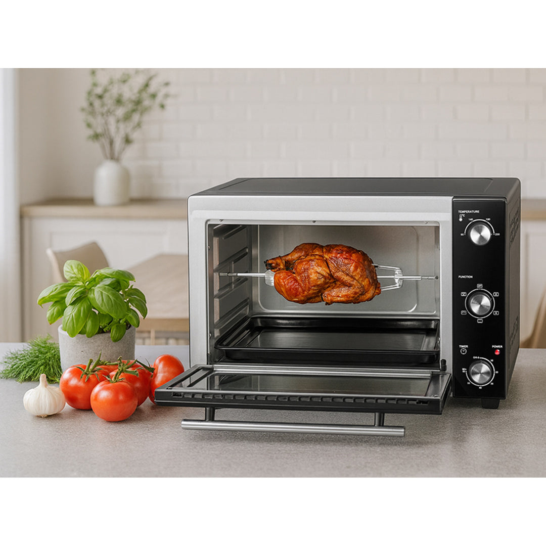 Forno elettrico Lafe, capacità 48 l, potenza 1800 W, ventilazione, HeatMaster