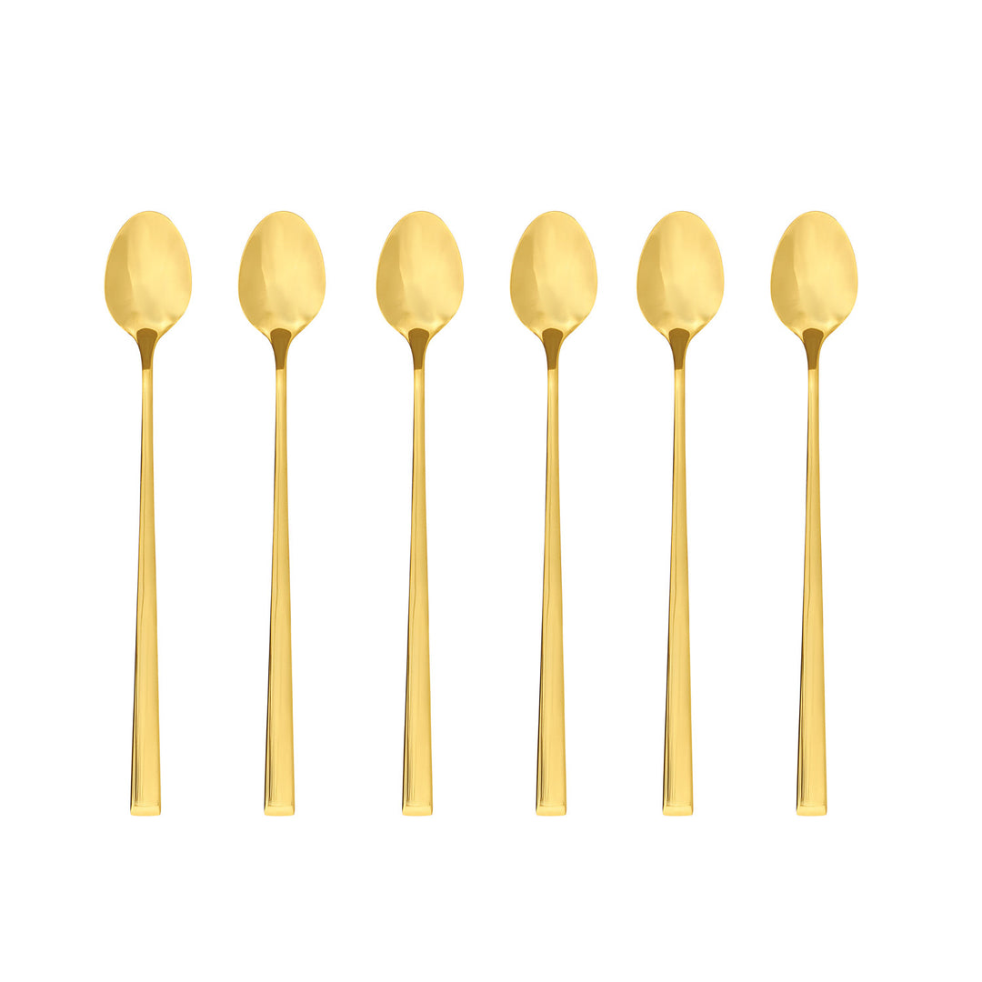 Set di cucchiaini da dessert Ambition, 6 pezzi, colore oro, Como