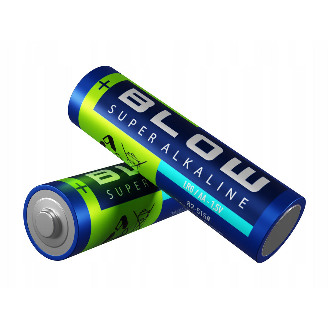 Batterie alcaline AA Blow, LR6, tensione 1,5 V, confezione da 40 pezzi