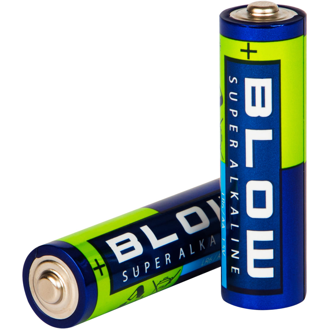 Batterie alcaline AA Blow, LR6, tensione 1,5 V, confezione da 40 pezzi