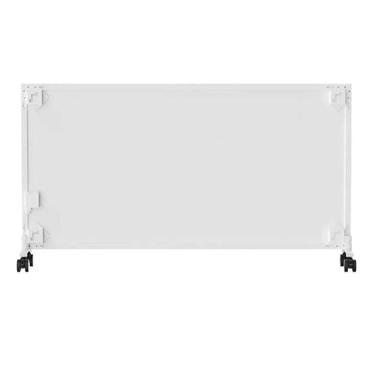 Riscaldatore a infrarossi Cronos, 800 W, ideale per chi soffre di allergie, superficie opaca, ultrasottile, termostato integrato e controllo remoto tramite telefono o telecomando, Carbon P800 TWP