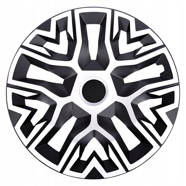 Coprimozzo universale 15'' NRM The Best Bicolor bianco-nero 1 pezzo