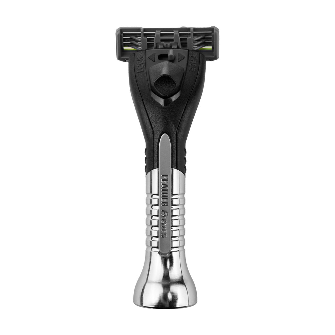 Rasoio a lama intercambiabile Feather Butler PF-BT, 3 ricariche