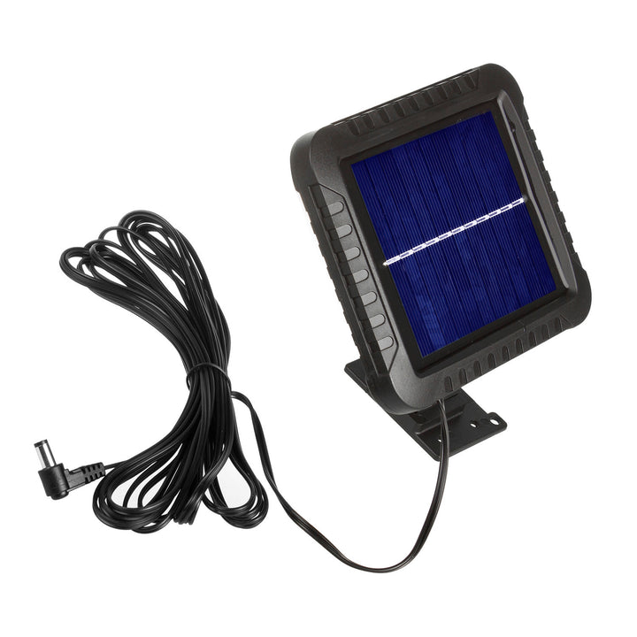 Proiettore solare a LED con sensore di movimento Maclean, IP44, 5W, 400lm, 6000K, batteria al litio 1300 mAh, 5,5V DC MCE438, 2 pezzi