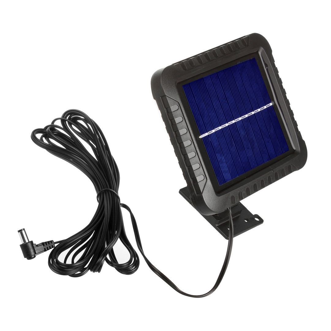 Proiettore solare a LED con sensore di movimento Maclean, IP44, 5W, 400lm, 6000K, batteria al litio 1300 mAh, 5,5V DC MCE438, 4 pezzi