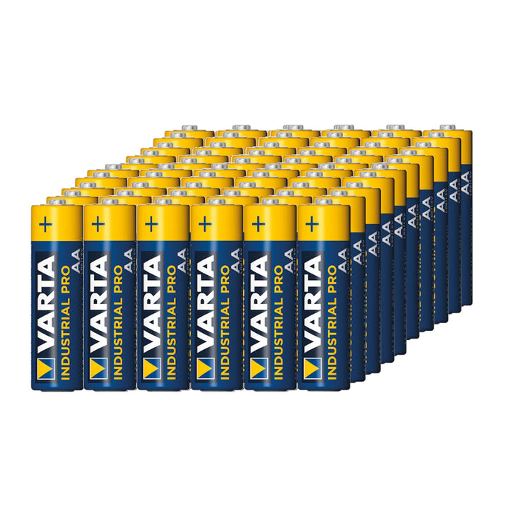 60x batteria R-06 LR6 AA 1,5V alcalina Varta Industrial 4006