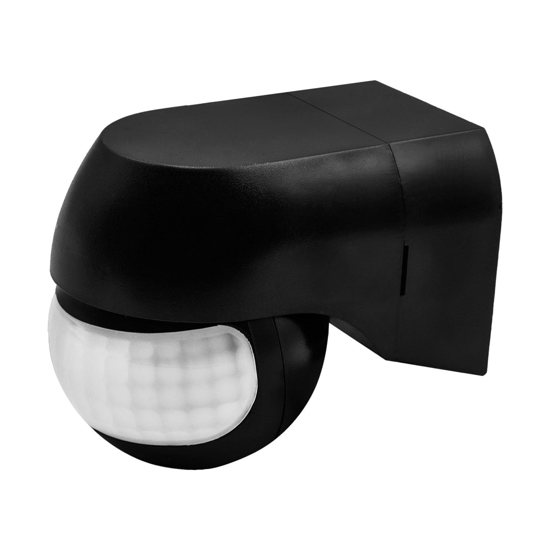 Rilevatore di movimento PIR 12-24 V Maclean, a infrarossi, IP44, nero, portata 12 m, carico massimo 60/120 W, MCE623 B