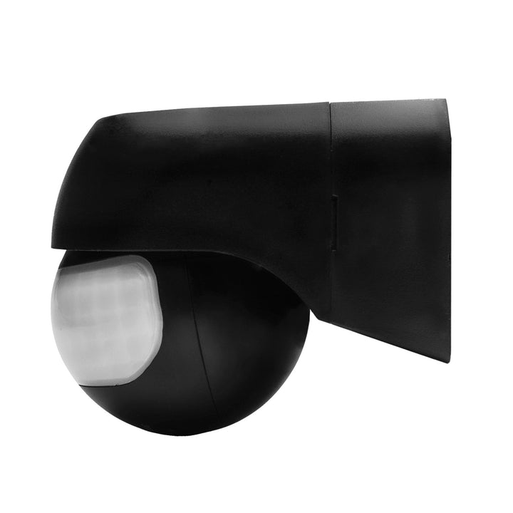 Rilevatore di movimento PIR 12-24 V Maclean, a infrarossi, IP44, nero, portata 12 m, carico massimo 60/120 W, MCE623 B