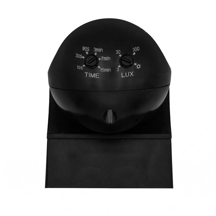 Rilevatore di movimento PIR 12-24 V Maclean, a infrarossi, IP44, nero, portata 12 m, carico massimo 60/120 W, MCE623 B