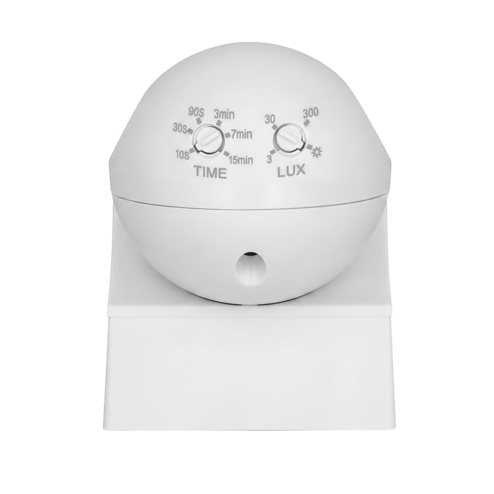 Rilevatore di movimento PIR 12-24 V Maclean, a infrarossi, IP44, bianco, portata 12 m, carico massimo 60/120 W, MCE623 W