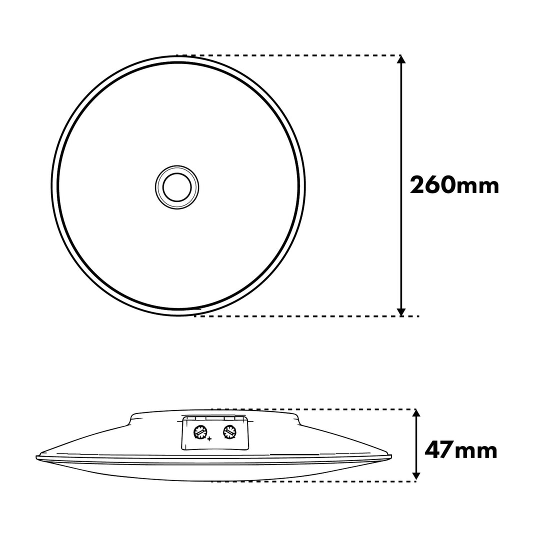 Lampada LED con sensore PIR Maclean, da soffitto, 15 W, 1300 lm, IP54, 220-240 V~ 50/60 Hz, MCE537