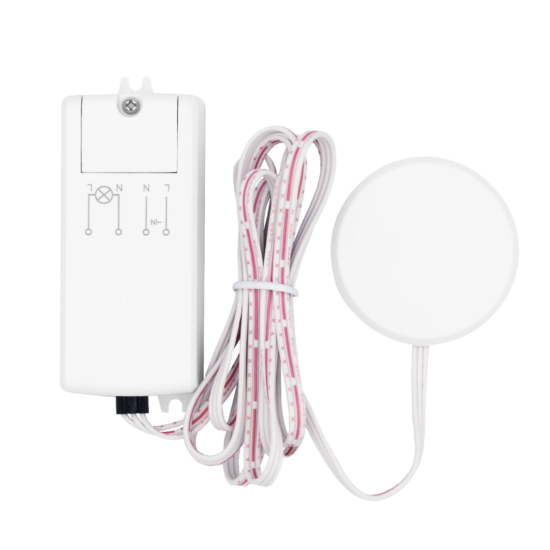 Interruttore touch da incasso Maclean, <40 mm, 110-240 V CA, carico massimo 600 W per LED, MCE824