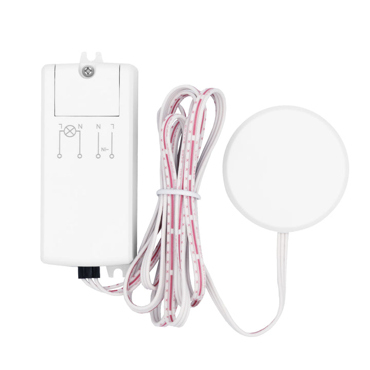 Interruttore touch da incasso Maclean, <40 mm, 110-240 V CA, carico massimo 600 W per LED, MCE824