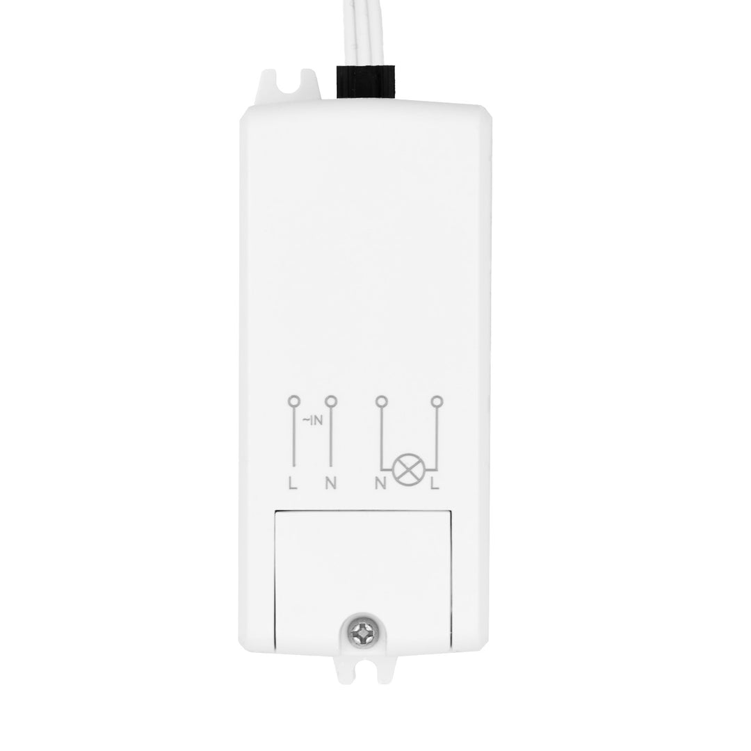 Interruttore touch da incasso Maclean, <40 mm, 110-240 V CA, carico massimo 600 W per LED, MCE824