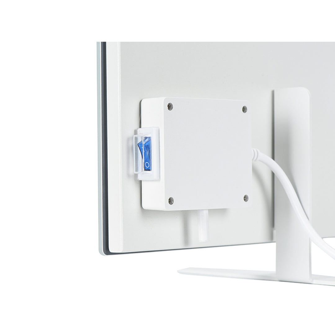 Riscaldatore elettrico IR Lafe, a infrarossi, potenza 500 W, pannello touch, ThermoSmart