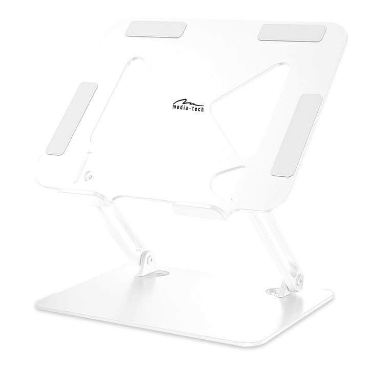 Supporto regolabile ed ergonomico per laptop da 10-17 pollici LAPTOP STAND MT2661W, Mediatech