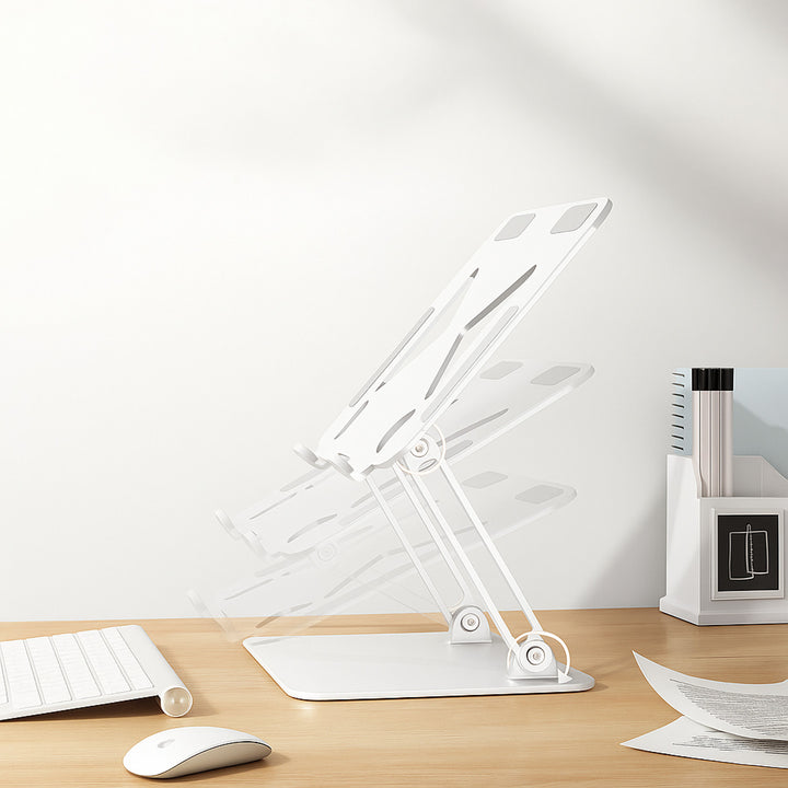 Supporto regolabile ed ergonomico per laptop da 10-17 pollici LAPTOP STAND MT2661W, Mediatech