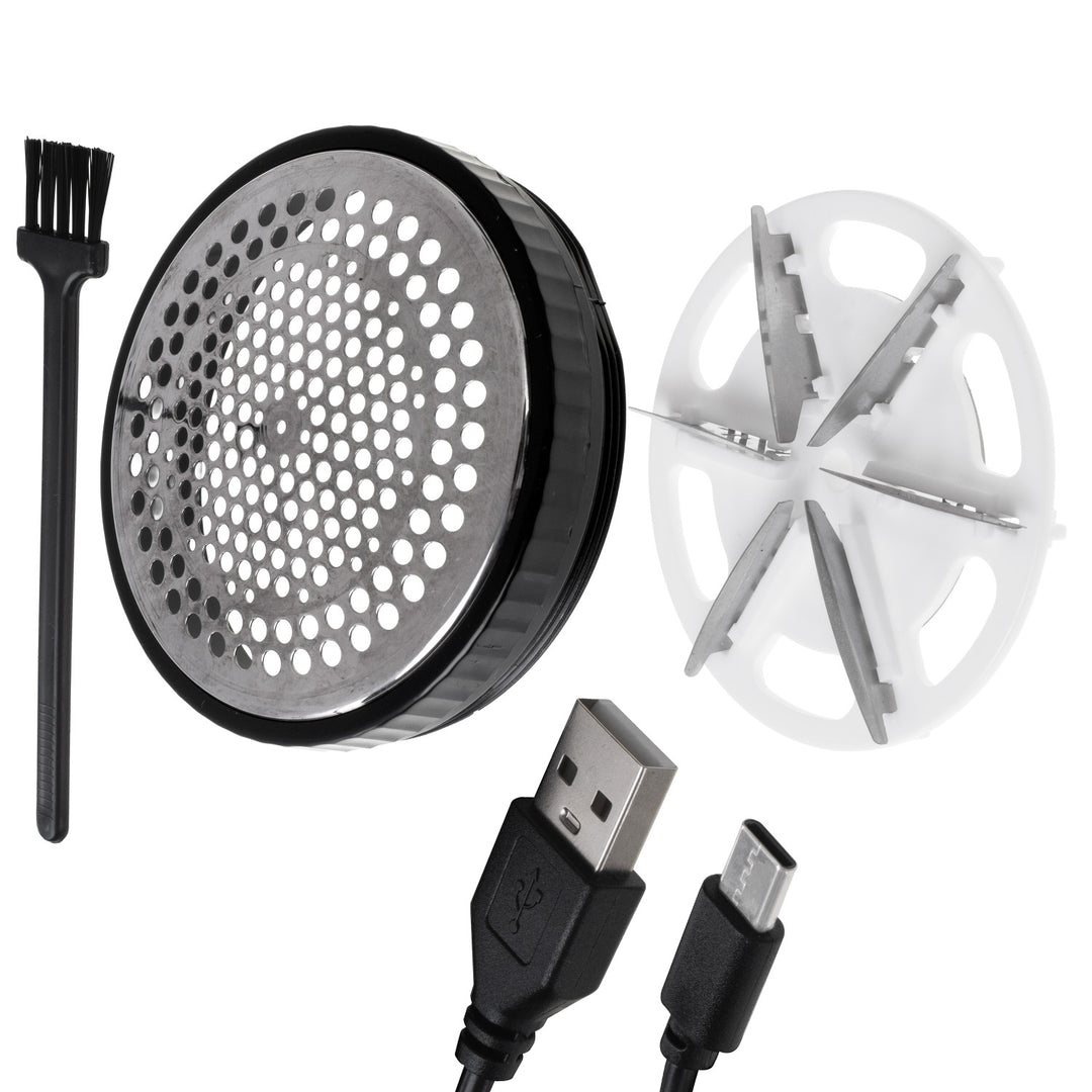 Rasoi per tessuti Adler, display LCD, 3 velocità di funzionamento, nero, AD 9617 black