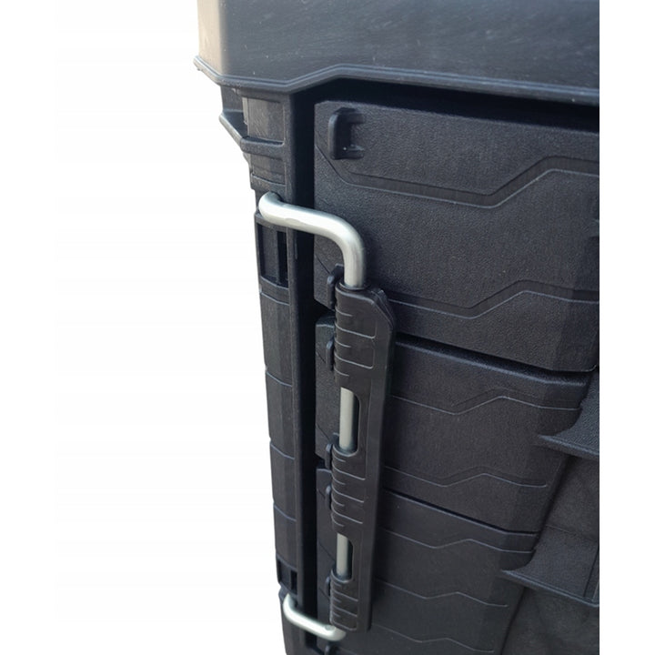 Cassetta degli attrezzi XL Keter ROC Pro Gear 2.0, con due cassetti, divisori inclusi, spazio per lucchetto, chiusure frontali, 259841