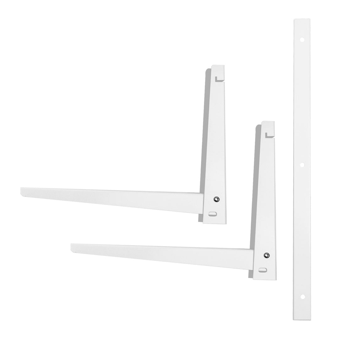 Supporto / gancio per climatizzatore / pompa di calore Maclean, dimensioni 780x350x450 mm, acciaio zincato, fino a 180 kg, MC-146