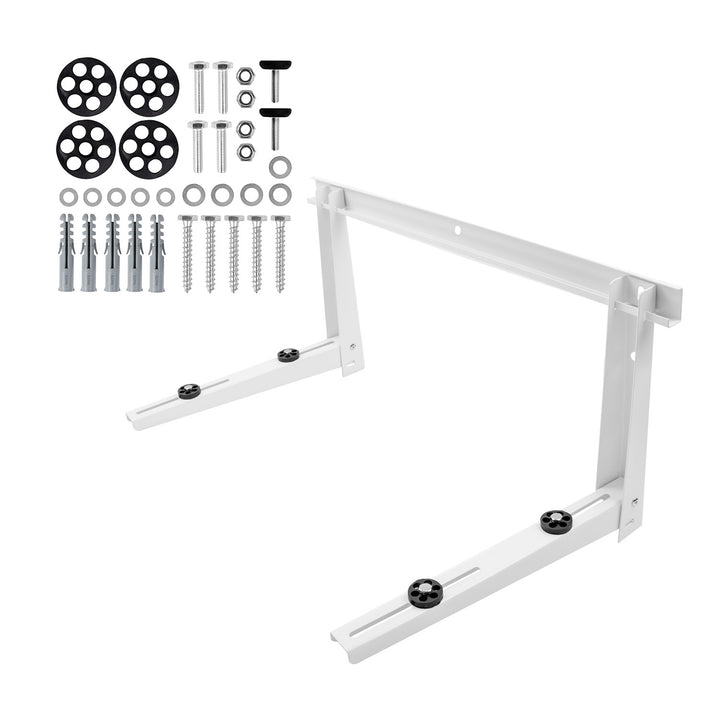 Supporto / gancio per climatizzatore / pompa di calore Maclean, dimensioni 780x350x450 mm, acciaio zincato, fino a 180 kg, MC-146