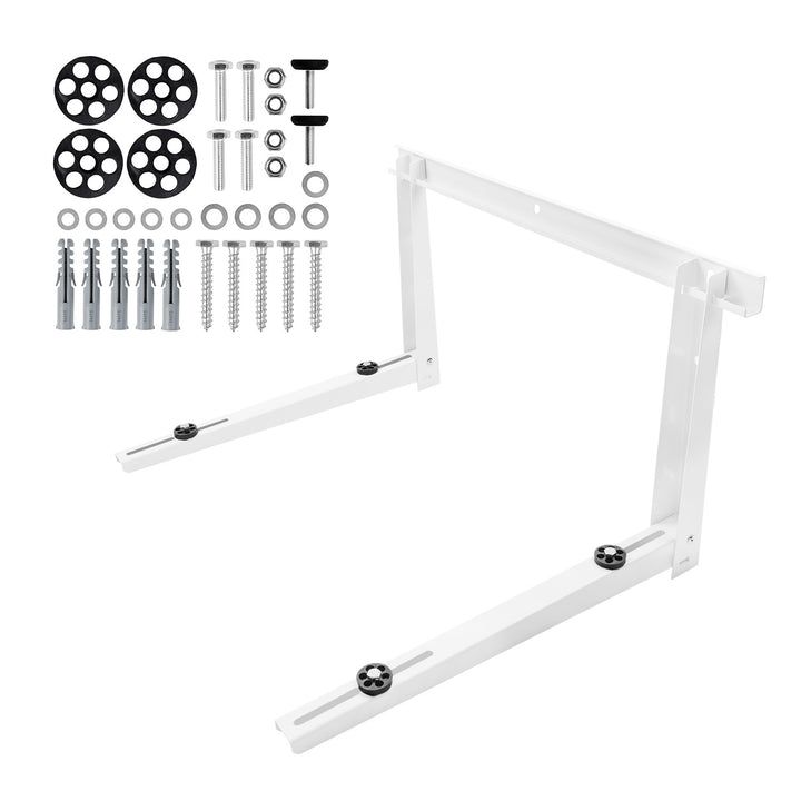 Supporto / gancio per condizionatore / pompa di calore Maclean, dimensioni 800x420x600 mm, acciaio zincato, fino a 260 kg, MC-147