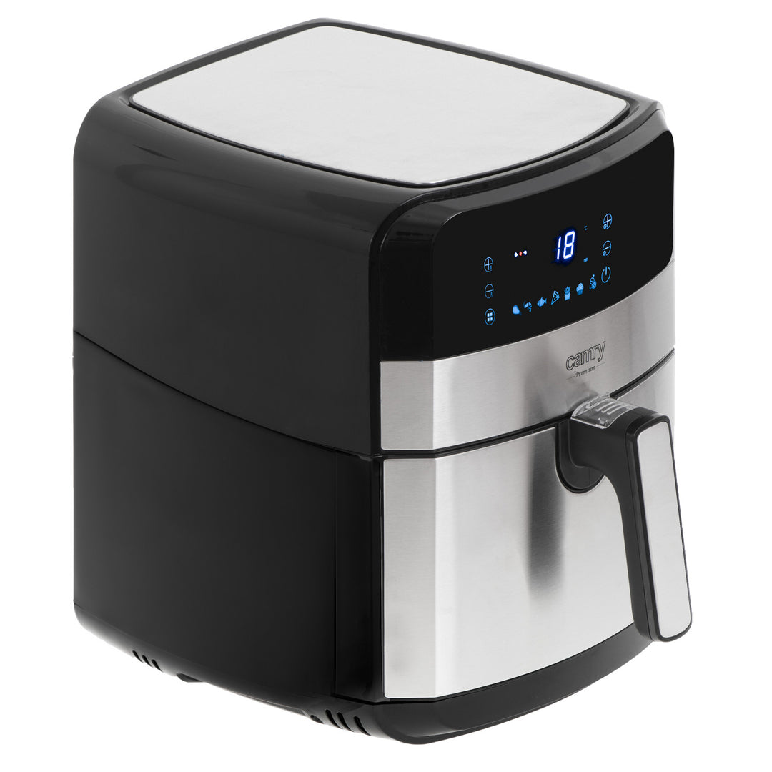 Friggitrice senza olio, 9 programmi, 5,0 L, Airfryer, Camry CR 6311 + inserti di carta per friggitrice, 16 cm, biodegradabili, 100 pezzi