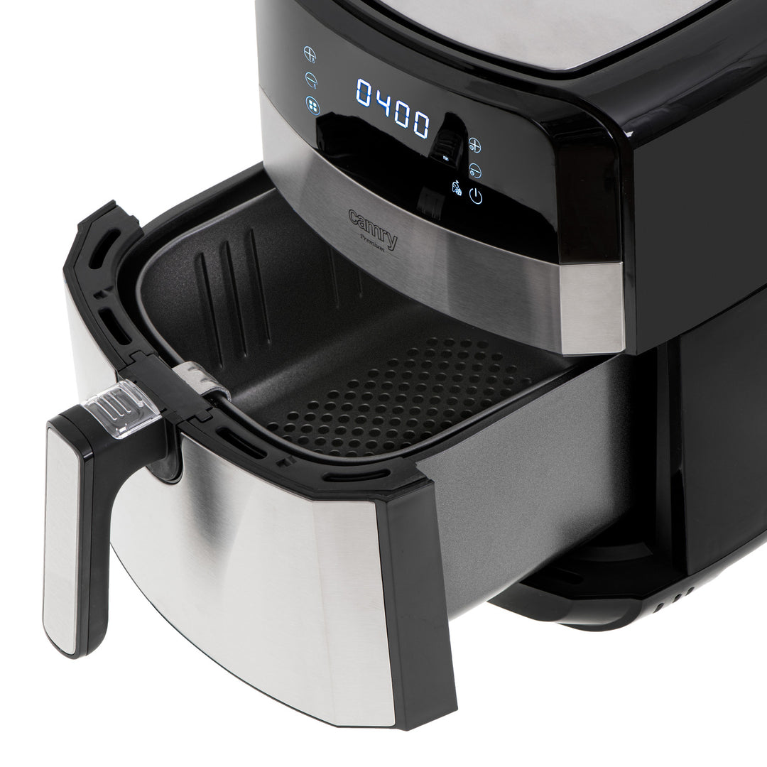Friggitrice senza olio, 9 programmi, 5,0 L, Airfryer, Camry CR 6311 + inserti di carta per friggitrice, 16 cm, biodegradabili, 100 pezzi